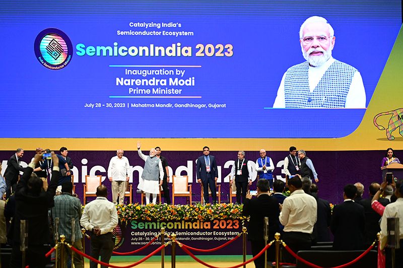 SemiconIndia 2023 Edition Inaugurated by Prime Minister Narendra Modi